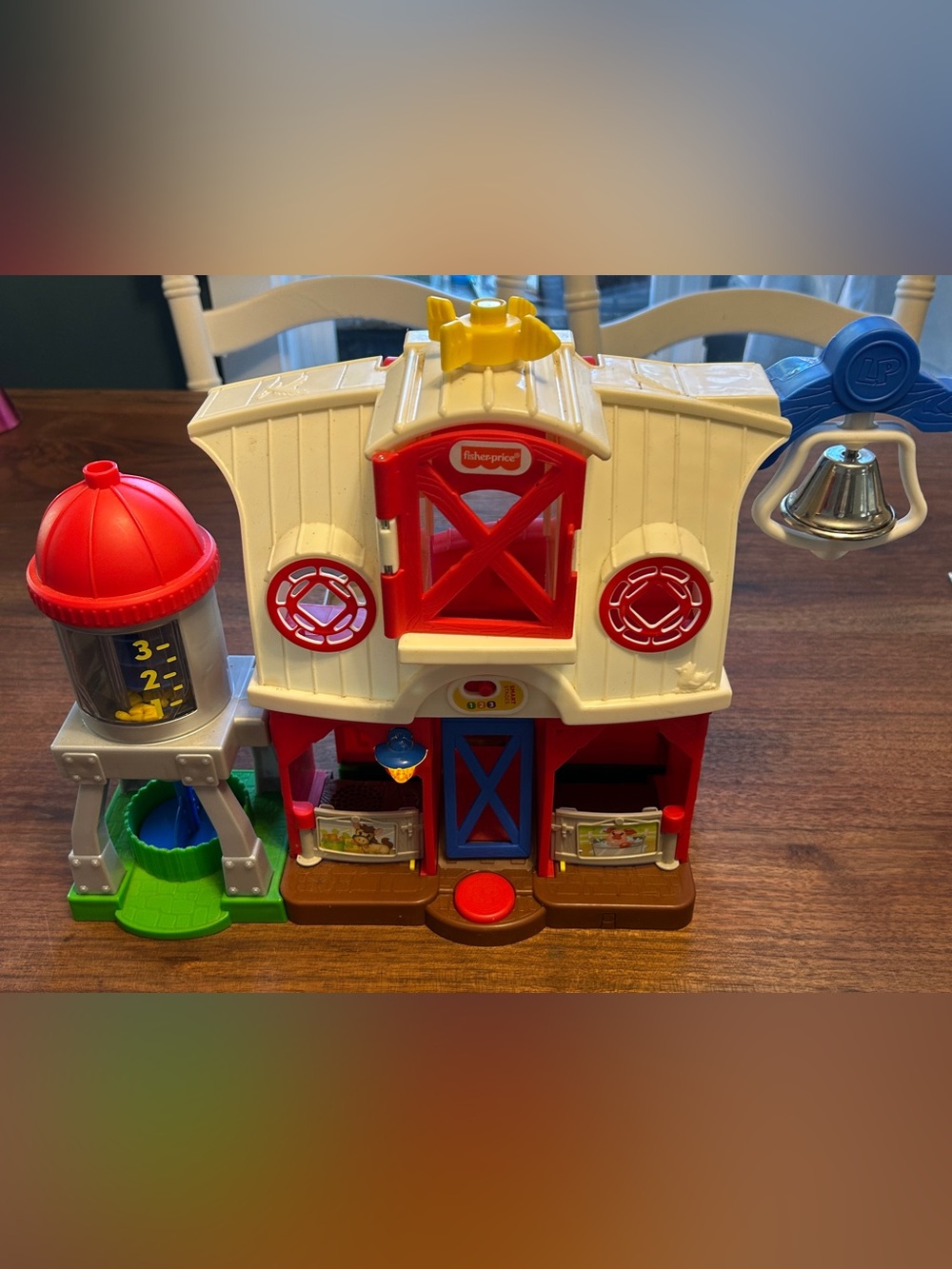 2019 Fisher-Price Little People Smart Stages Farm Barn Playset Lights & Sound